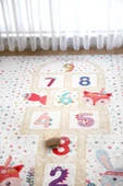 Sek Sek 160x200 Cm Oyun Matı Bebek Ve Çocuk Halısı Renkli - 1