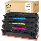 Hp Color LaserJet Pro M252dw Muadil Toner Takım / Hp 201A CF400A Takım - 1