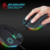HXSJ S500 RGB Kablolu Mouse 4800 dpı thumbnail 3