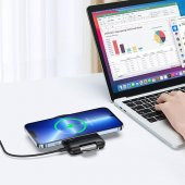 Coofbe Super Şarj 15W Stantlı Katlanabilir Kablosuz Şarj Cihazı Masaüstü Telefon Standı Wireless Kablosuz Şarj - 4