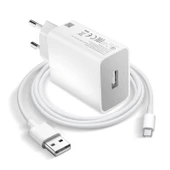 FitPlus Quick Charge 9 QC3.0 Şarj Aleti ve USB-Type-C Kablo Set - 1