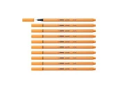 Stabilo İnce Keçe Uçlu Kalem 88 Point 0.4 MM Papatya Turuncusu (10 Lu Paket) thumbnail 1