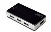 DIGITUS DA-70222  7Lİ USB 2,0 DİZAYN HUB - 1