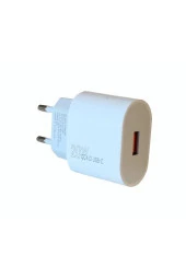 Elba Beyaz 20W USB-C Şarj Kafa PD 3.0-QC4.0 (Akıllı Koruma-Hızlı Şarj-Isıya Dayanıklı) - 2