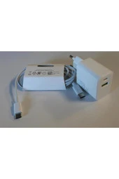 Elba Beyaz 25W Usb-c Ev Şarj Kafa + 1 Metre Type-c To Type-c Kablo PD3.0-QC4.0 Hızlı Şarj thumbnail 2