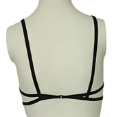 ASM1135 Kadın Siyah Kafesler Ardında Südyen - 3