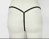 ASM1133 Kadın Siyah Kafesler Ardında String thumbnail 6