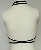 ASM1132 Kadın Siyah Karamıs Emiliyen Bralet Sütyen - 7