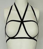 ASM1132 Kadın Siyah Karamıs Emiliyen Bralet Sütyen - 4