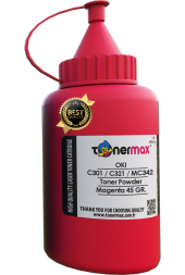 Oki C301 / C321 / MC342 Toner Tozu Kırmızı - 1