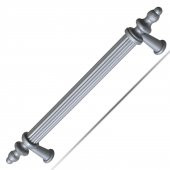 Çekmece Banyo Mutfak Dolap Kapak Kulpu Kulbu 128 mm Gri Sert Plastik Kulp - 6