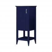 Orka Bastle 40 cm Mat Lacivert Banyo Boy Dolabı thumbnail 1