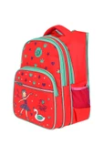 Waddell Lisanslı Mercan Balerin Desenli Ilkokul ve Beslenme Çantası 6000 - 4