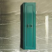 Denko Nergis 35 cm MDF Zümrüt Yeşil Banyo Boy Dolabı - 1