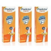 Predictor Express Hızlı Sonuç Gebelik Testi 1 Test x 3 Paket thumbnail 2