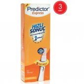 Predictor Express Hızlı Sonuç Gebelik Testi 1 Test x 3 Paket thumbnail 3