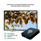 Npo Mxqpro 2Gb Ram 16Gb Dahili Hafıza 4K Ultra Hd Android Tv Box - 9
