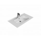 Turkuaz Seramik Cerastyle Blue Serisi 80 x 47 Cm Etajerli Lavabo - 1