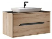 Orka Galia 80 cm MDF Legnano Banyo Dolabı Takımı ve Boy Dolabı - 2