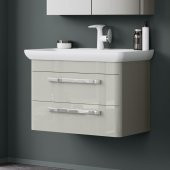 Orka Rose 80 cm Kaşmir Banyo Dolabı Alt Modül ve Lavabo - 1