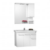 Orka Perge 85 cm Banyo Dolabı Takımı - 1