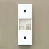 Denko Burcu 32 cm MDF Bej Üst Yan Dolap thumbnail 1