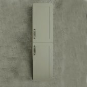 Denko Beyoğlu 35 cm MDF Gri Banyo Boy Dolabı - 1