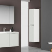Orka Terme 35 cm Beyaz Banyo Boy Çamaşır Dolabı - 1