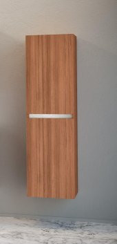 Orka Dinar/Enez 40 cm Teak Banyo Boy Çamaşır Dolabı thumbnail 1