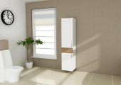 Denko Trend 35 cm MDF Boy Banyo Çamaşır Dolabı - 1