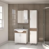 Denko Trend 35 cm MDF Boy Banyo Çamaşır Dolabı - 3