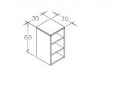 Orka Knidos 90 cm Legnano Banyo Dolabı Takımı ve Boy Dolabı thumbnail 7