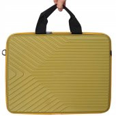 Bilgisayar Laptop Çantası Kırılmaz Su Geçirmez Notebook Dizüstü Bilgisayar Taşıma Hardal Sarı 40x30 Cm 16 İnç thumbnail 7