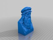 Leonardo Da Vinci Büstü Plastik Aparat - 2