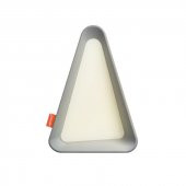 Üçgen Tasarımlı USB Şarj Edilebilir 3 Kademeli Ayarlanabilir LED Gece Lambası - 1