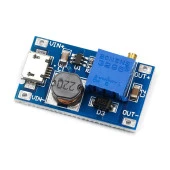 MT3608 Micro USB DC-DC Voltaj Yükseltici Modül - USB Soketli - 2A thumbnail 5
