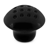 Noktalı Mantar Düğme Kulp Çekmece Dolap Dolabı Kapak Kulpu Kulbu Siyah Metal Kulpları Mobilya Mutfak - 7