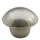 Mantar Düğme Kulp Çekmece Dolap Kapak Kulpu Kulbu Krom Metal Kulp - 6