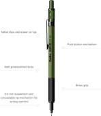 Scrikss Matrix 0.5mm Mekanik Kurşun Kalem Haki - 3