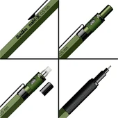 Scrikss Matrix 0.5mm Mekanik Kurşun Kalem Haki - 2