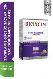Bioxcin Siyah Sarımsaklı Şampuan 300 ml - 1