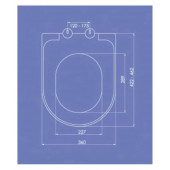 Nkp İnci Yavaş Kapanan Soft Close Amortisörlü Klozet Kapağı thumbnail 3