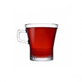Paşabahçe 55703 Kuvars Kulplu Çay-Kahve Kupası 250 cc -6 Adet - 2