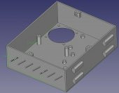 Ender 3 (Pro) - Raspberry Pi Model A + Kılıfı Röle Kontrolü İle Octoprint İçin Plastik Aparat - 4