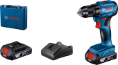 Bosch Professional GSR 185 LI Akülü Delme Vidalama Mak. 2 x 2.0 Ah Case - 1