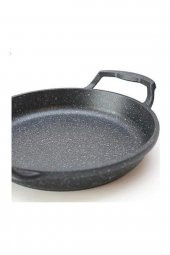 Eda granit döküm sahan tava - yanmaz yapışmaz 18 cm döküm kulplu - 2