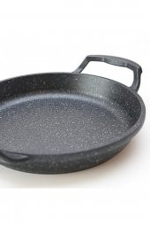 Eda granit döküm sahan tava - yanmaz yapışmaz 16 cm döküm kulplu - 1