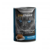 Prochoice Sardalyalı ve Hamsili Pate Konserve Yetişkin Kedi Maması 400 G - 1