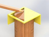 Cisim Merkez Bulma Ölçme Aleti Kenar Köşe Aparatı Çizim Maket thumbnail 2