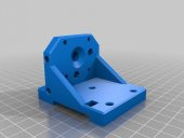 Hypercube Evolution: Updated Ultimate X-Cwing/Hotend Tutucu Plastik Aparat - 4